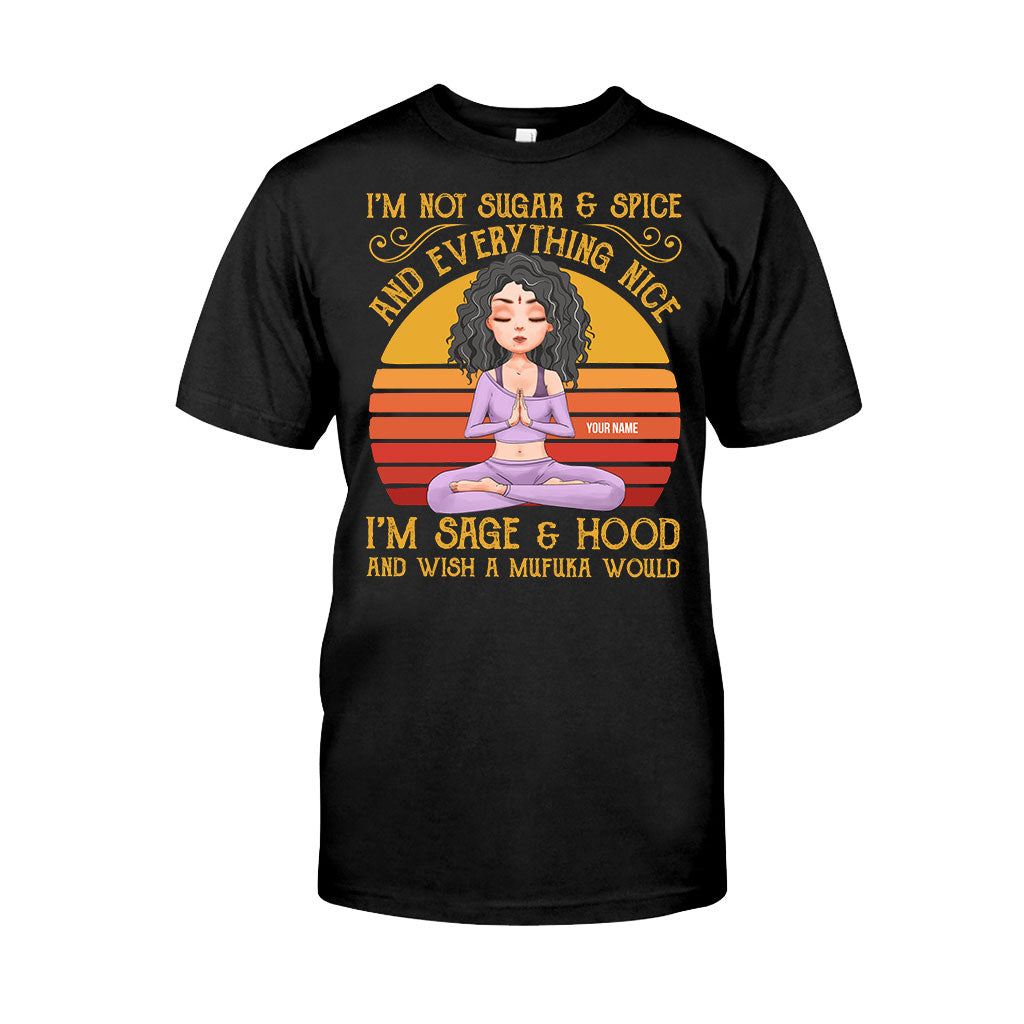 I'm Sage And Hood - Personalized Yoga T-shirt and Hoodie