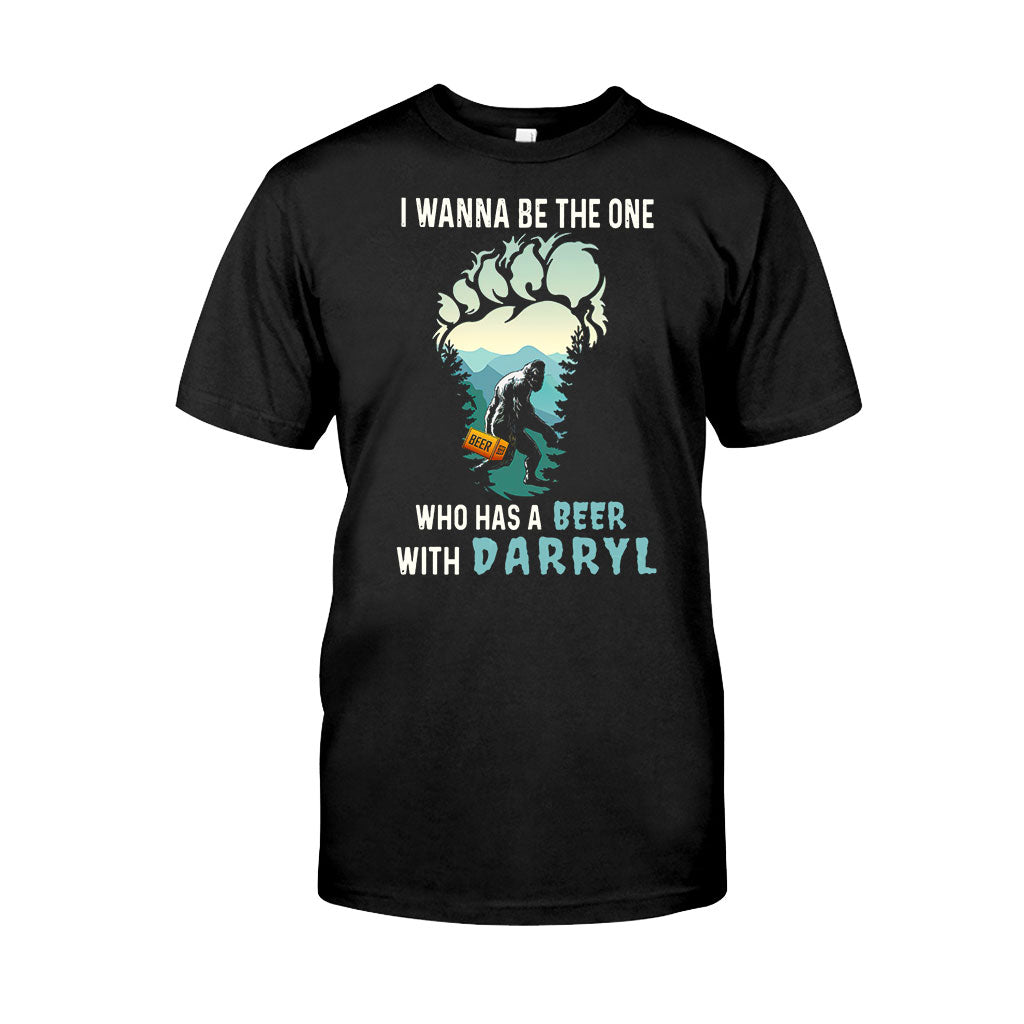 I Wanna Be The One Who Has A Beer With Bigfoot - Camping T-shirt and Hoodie 112021