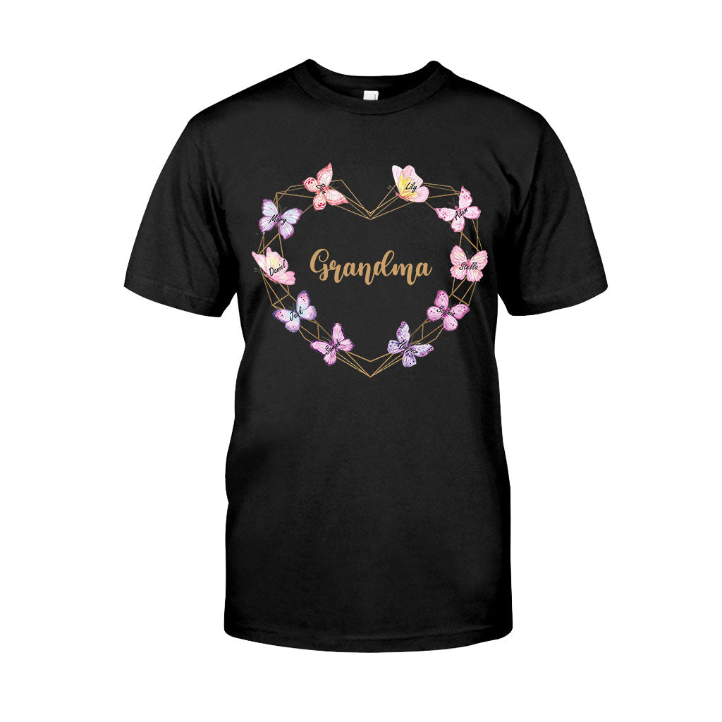 Grandma Mama - Personalized Mother's Day Grandma T-shirt and Hoodie