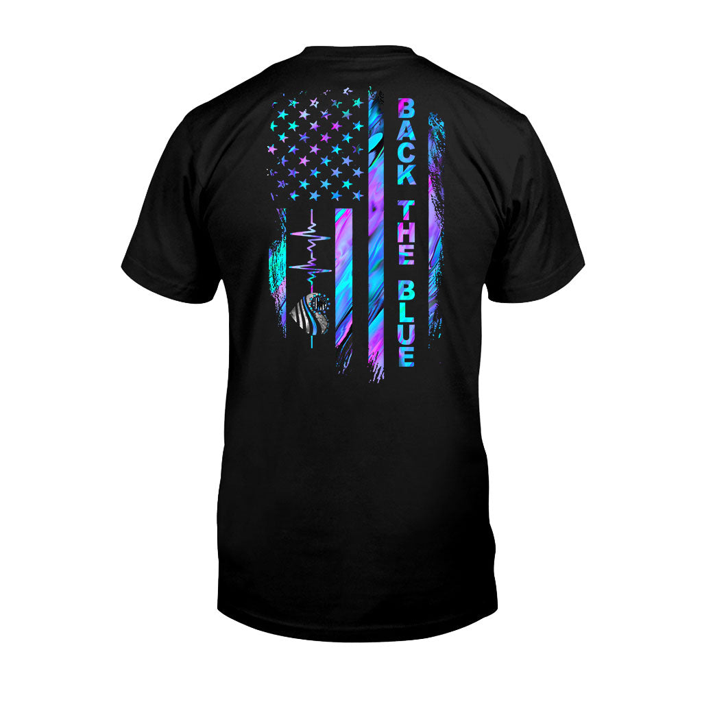 Blue Line - Police Officer T-shirt And Hoodie 062021