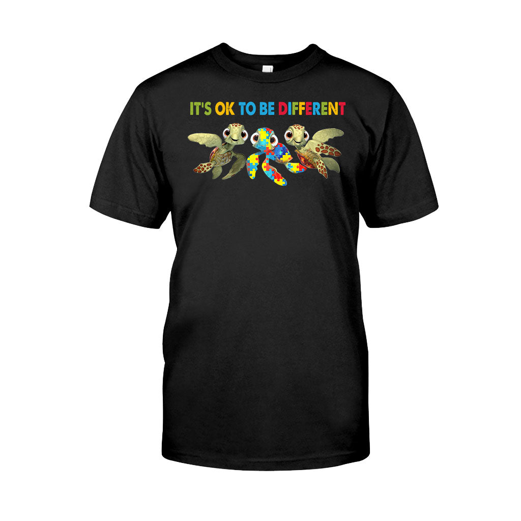 It's Ok To Be Different - Autism Awareness T-shirt And Hoodie 062021