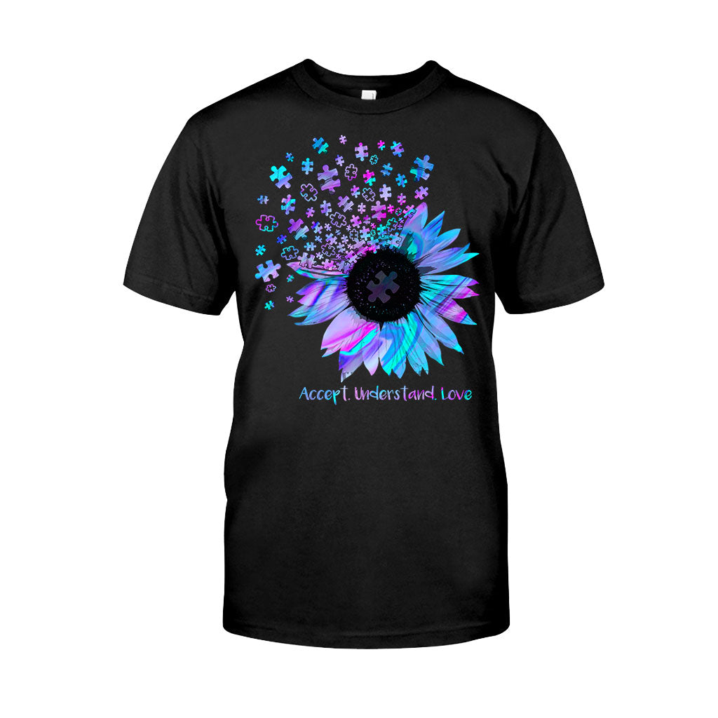 Accept Understand Love - Autism Awareness T-shirt And Hoodie 062021