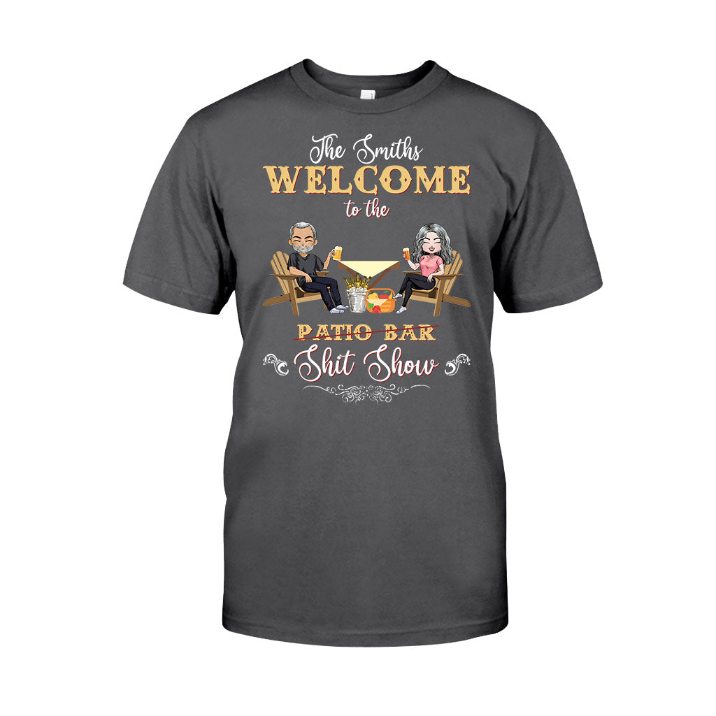 Welcome To The Shitshow - Personalized Backyard T-shirt and Hoodie