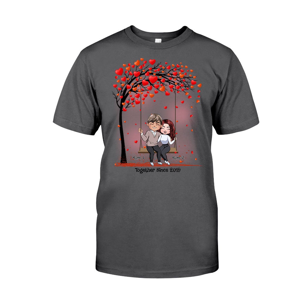 Together - Personalized Couple T-shirt and Hoodie