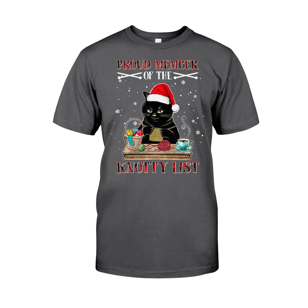 Yes I'm On The Santa's Knotty List Knitting - T-shirt and Hoodie