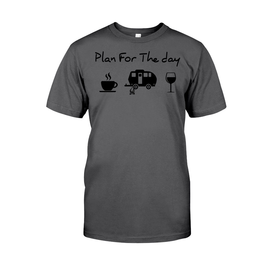 Plan For The Day - Camping T-shirt and Hoodie 112021