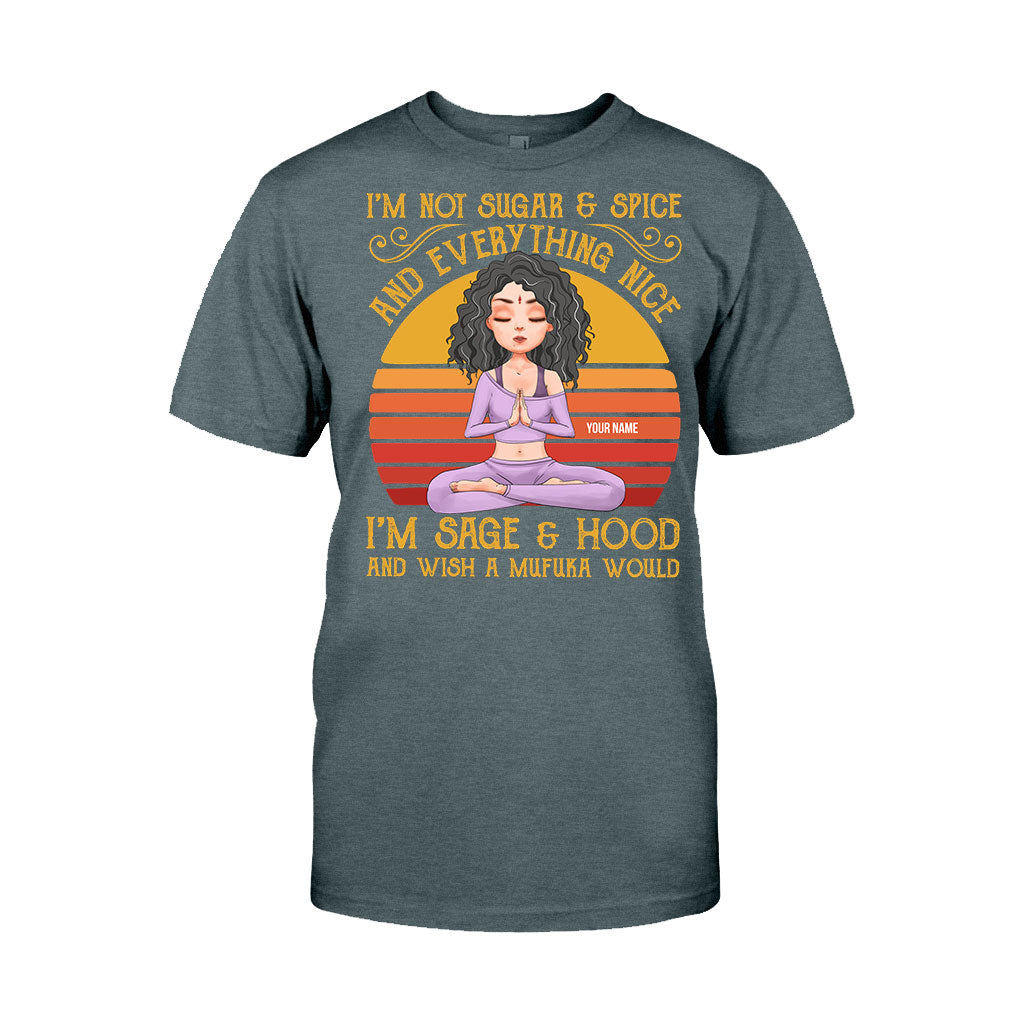 I'm Sage And Hood - Personalized Yoga T-shirt and Hoodie