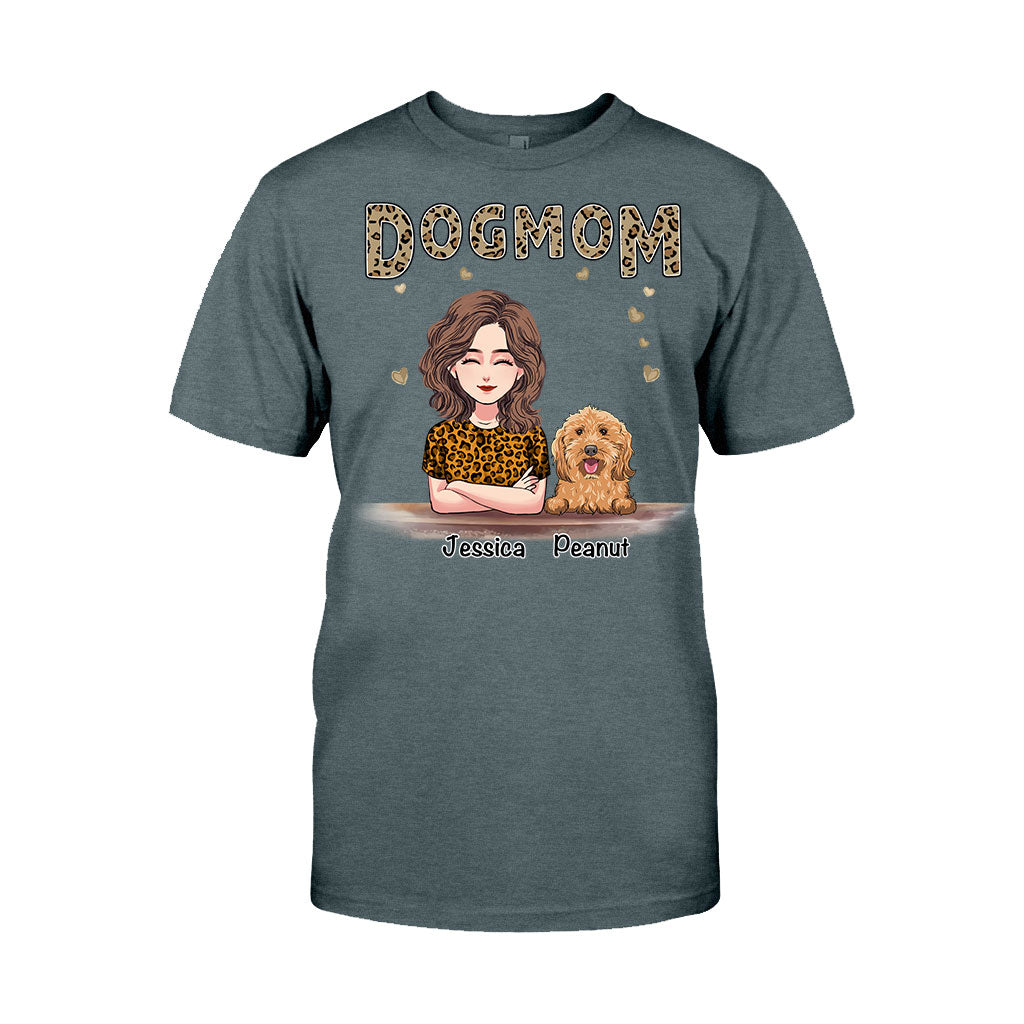 Dog Mom - Personalized Mother's day Dog T-shirt and Hoodie