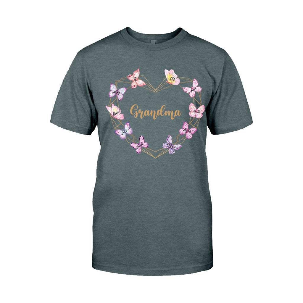 Grandma Mama - Personalized Mother's Day Grandma T-shirt and Hoodie