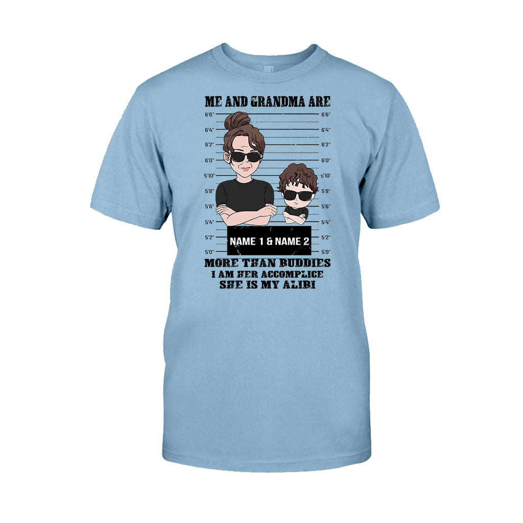 Accomplice And Alibi - Personalized Mother's day Grandma T-shirt and Hoodie
