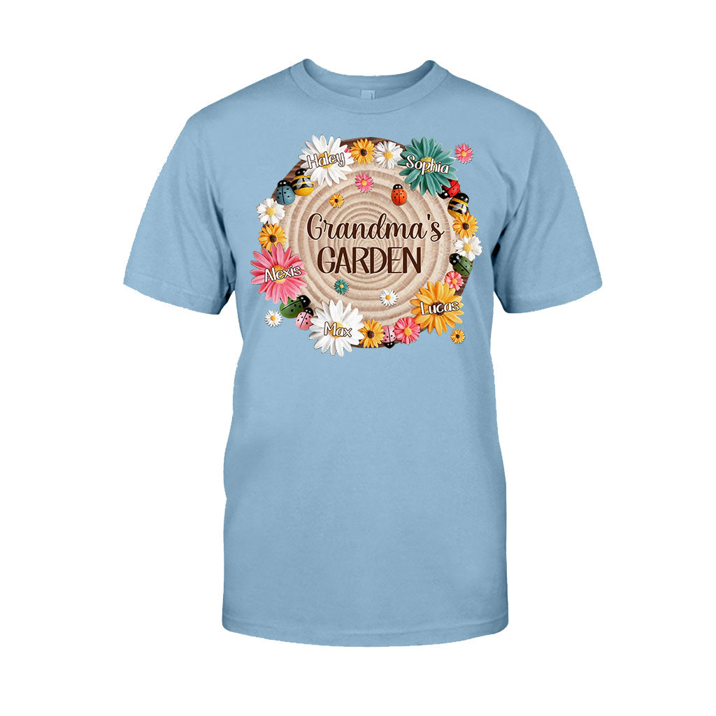 Grandma's Garden - Personalized Grandma T-shirt and Hoodie