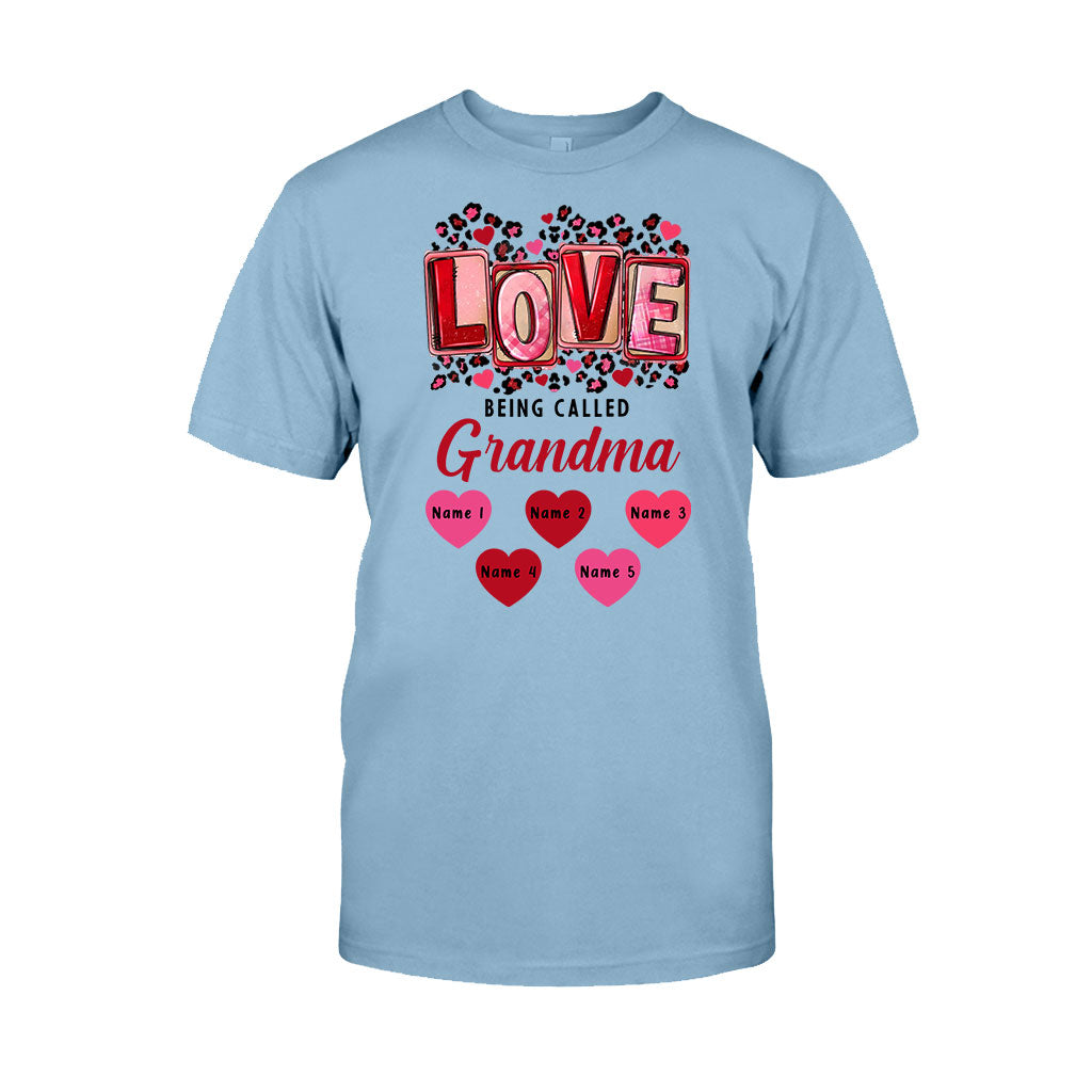 Love Being Called Grandma - Personalized Grandma T-shirt and Hoodie