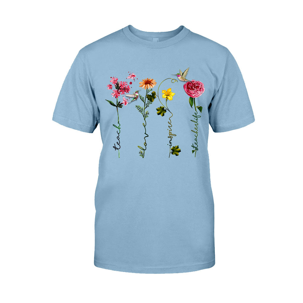 Teach Love Inspire - Personalized Teacher T-shirt and Hoodie