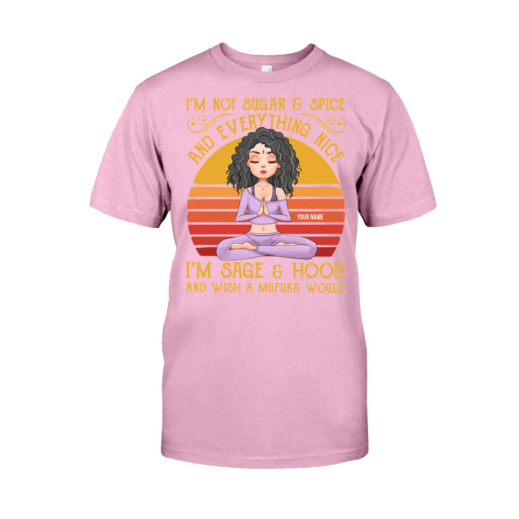 I'm Sage And Hood - Personalized Yoga T-shirt and Hoodie