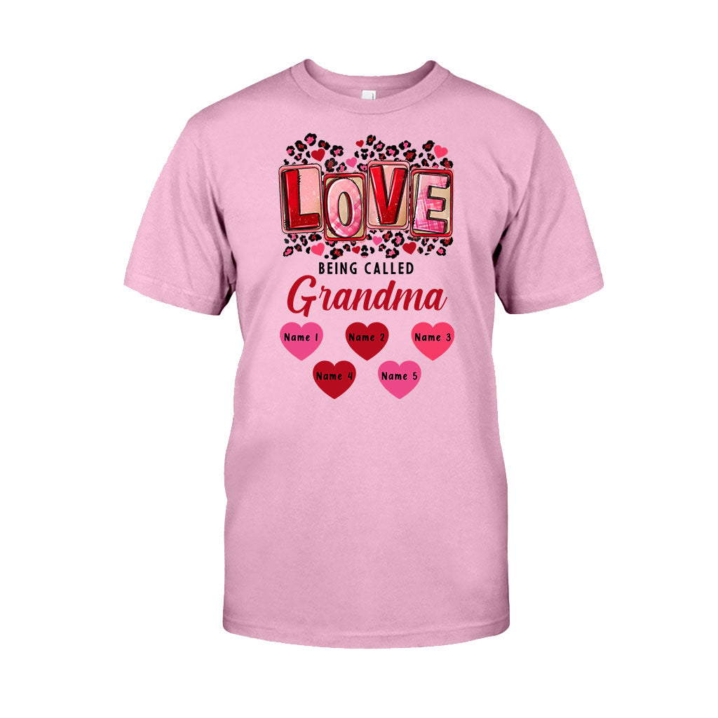 Love Being Called Grandma - Personalized Grandma T-shirt and Hoodie