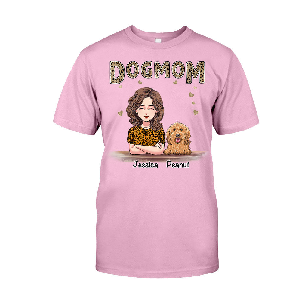 Dog Mom - Personalized Mother's day Dog T-shirt and Hoodie