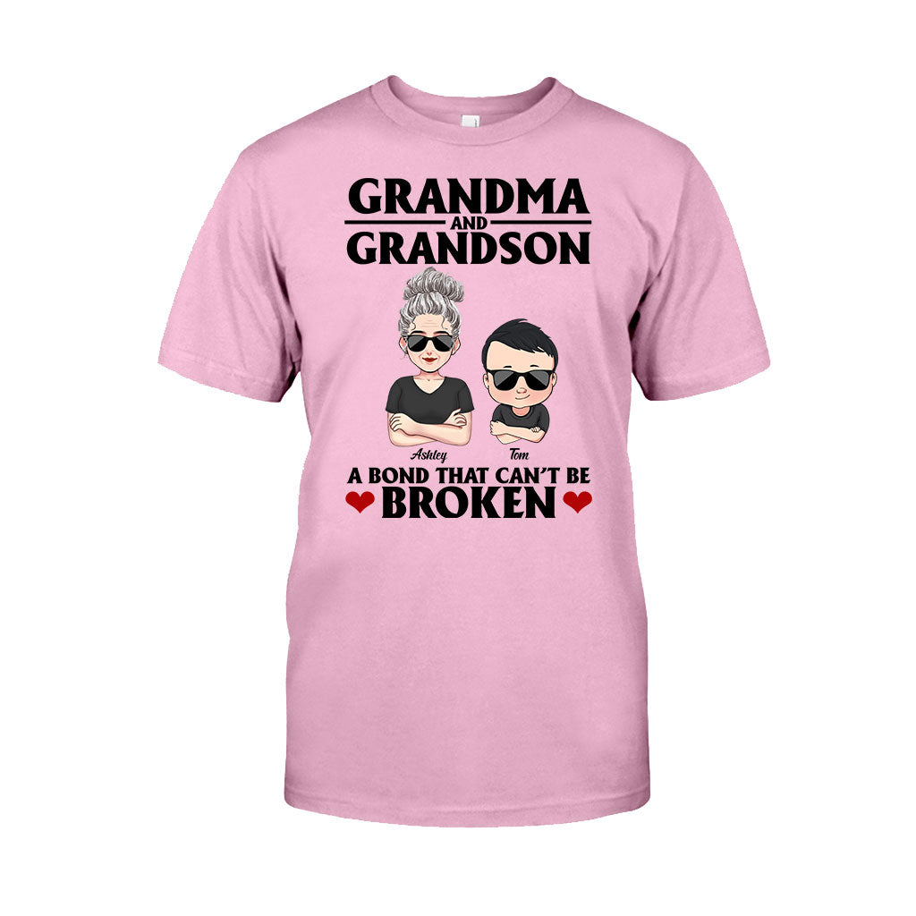 A Bond That Can't Be Broken - Personalized Mother's Day Grandma T-shirt and Hoodie