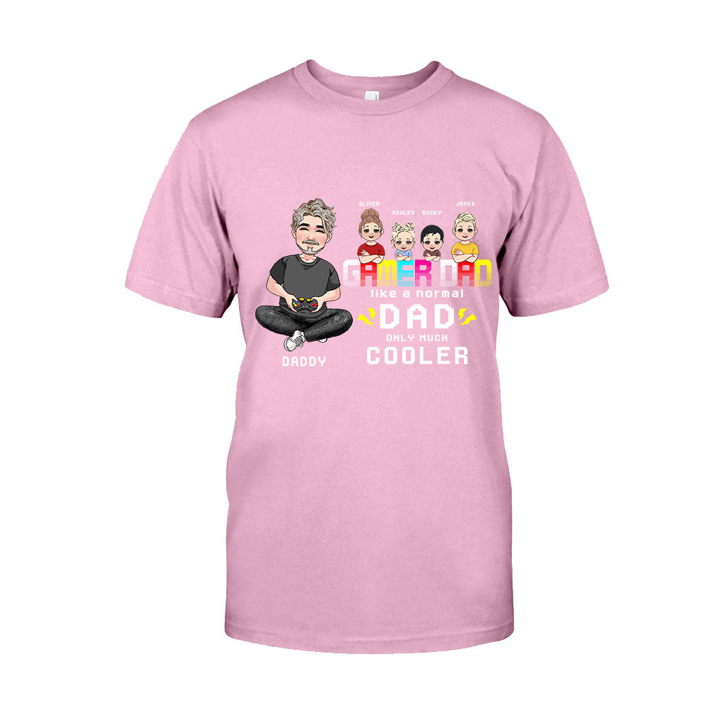 Gamer Dad - Personalized Video Game T-shirt and Hoodie