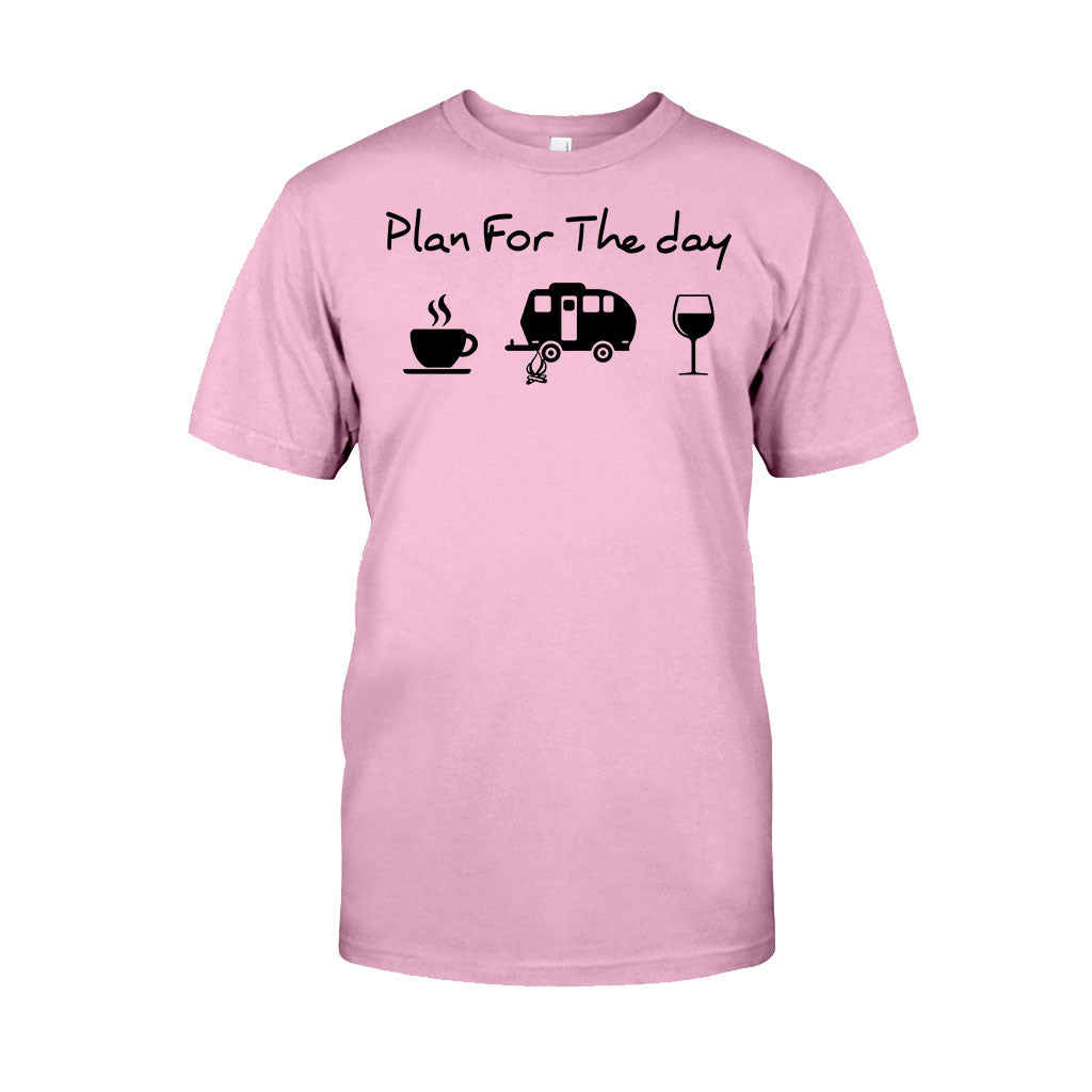 Plan For The Day - Camping T-shirt and Hoodie 112021