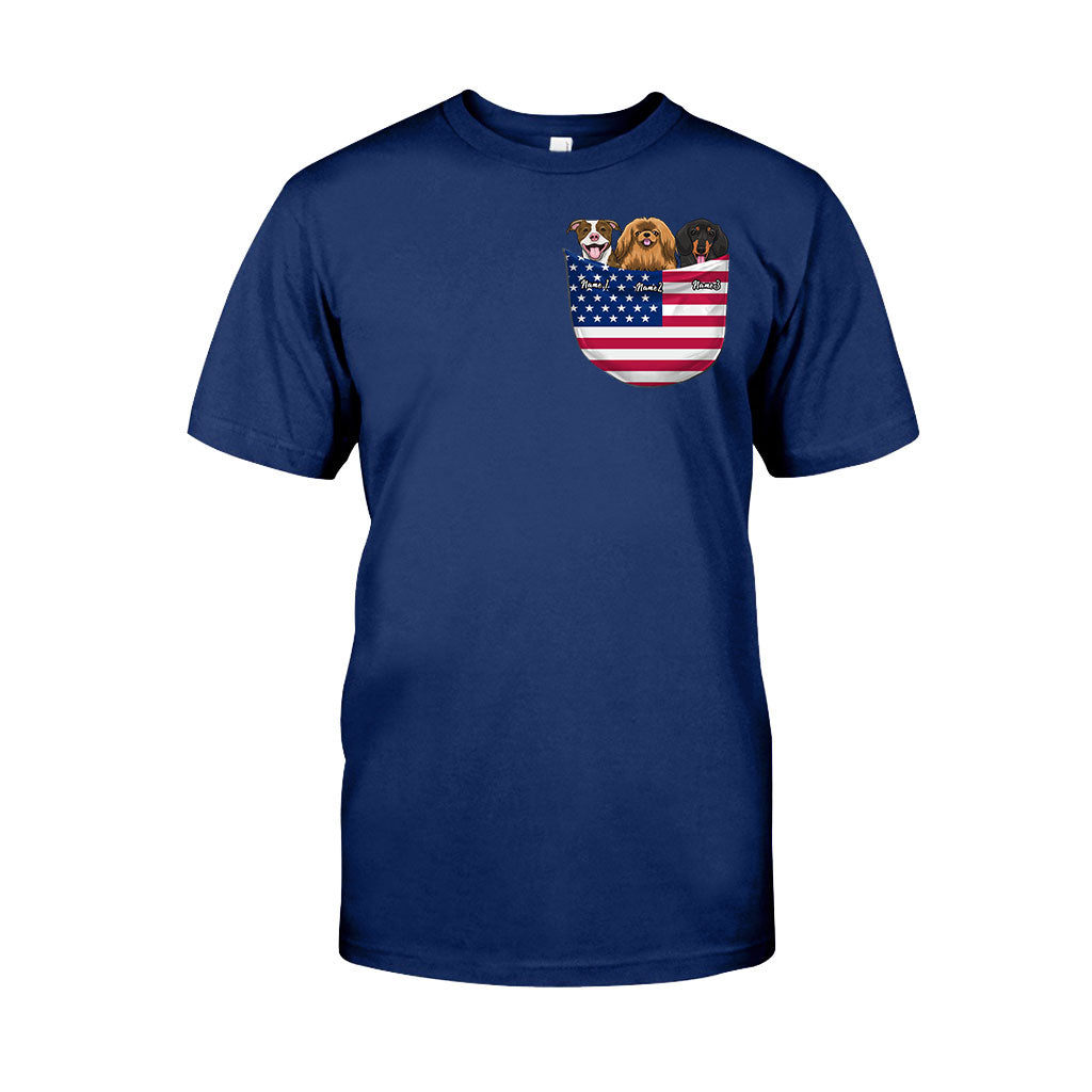 The 4th Of July - Personalized Independence Day Dog T-shirt and Hoodie