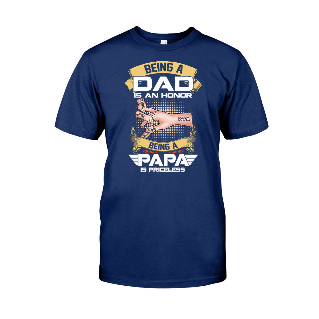 Priceless Papa - Personalized Grandpa T-shirt and Hoodie