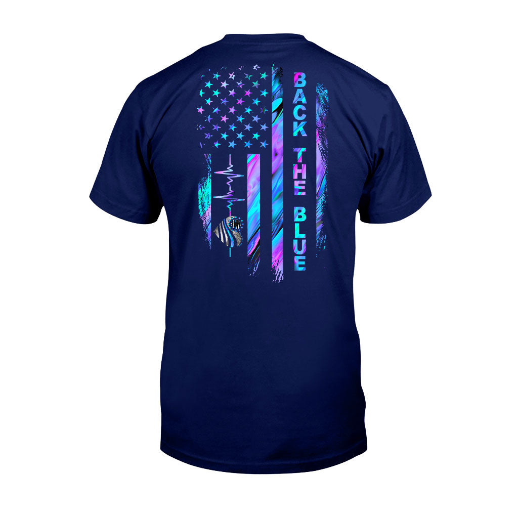 Blue Line - Police Officer T-shirt And Hoodie 062021