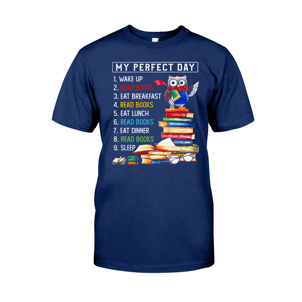 My Perfect Day - Book T-shirt And Hoodie 062021
