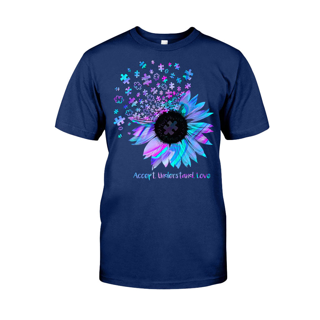 Accept Understand Love - Autism Awareness T-shirt And Hoodie 062021
