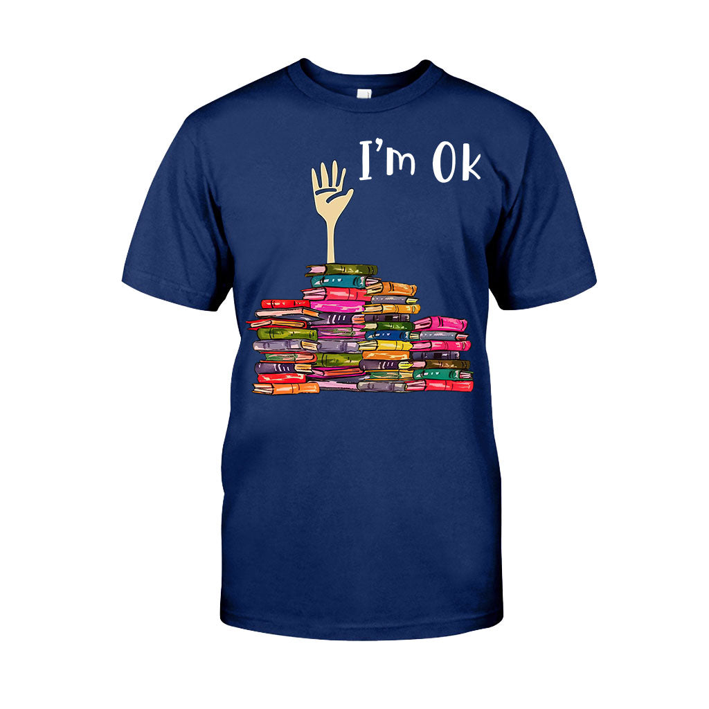 I'm OK - Book T-shirt And Hoodie 072021