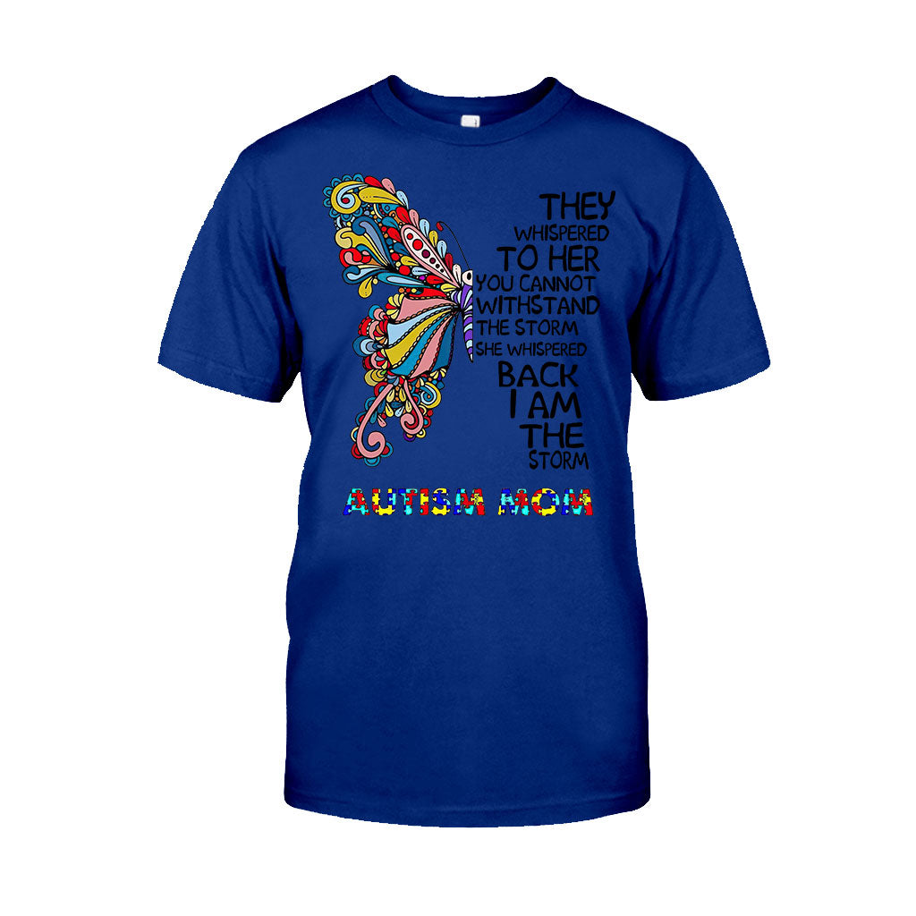 They Whispered To Her - Autism Awareness T-shirt And Hoodie 062021