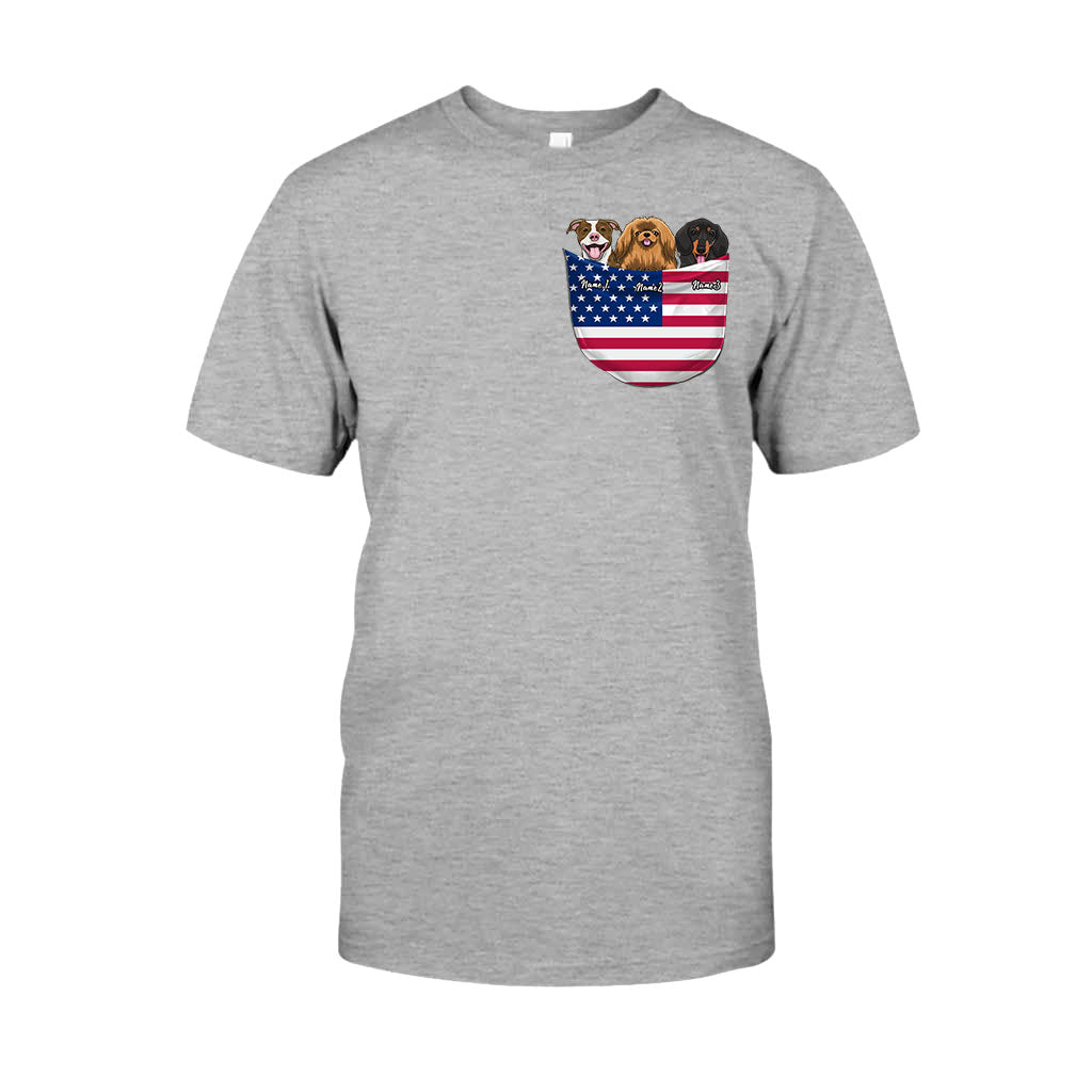 The 4th Of July - Personalized Independence Day Dog T-shirt and Hoodie
