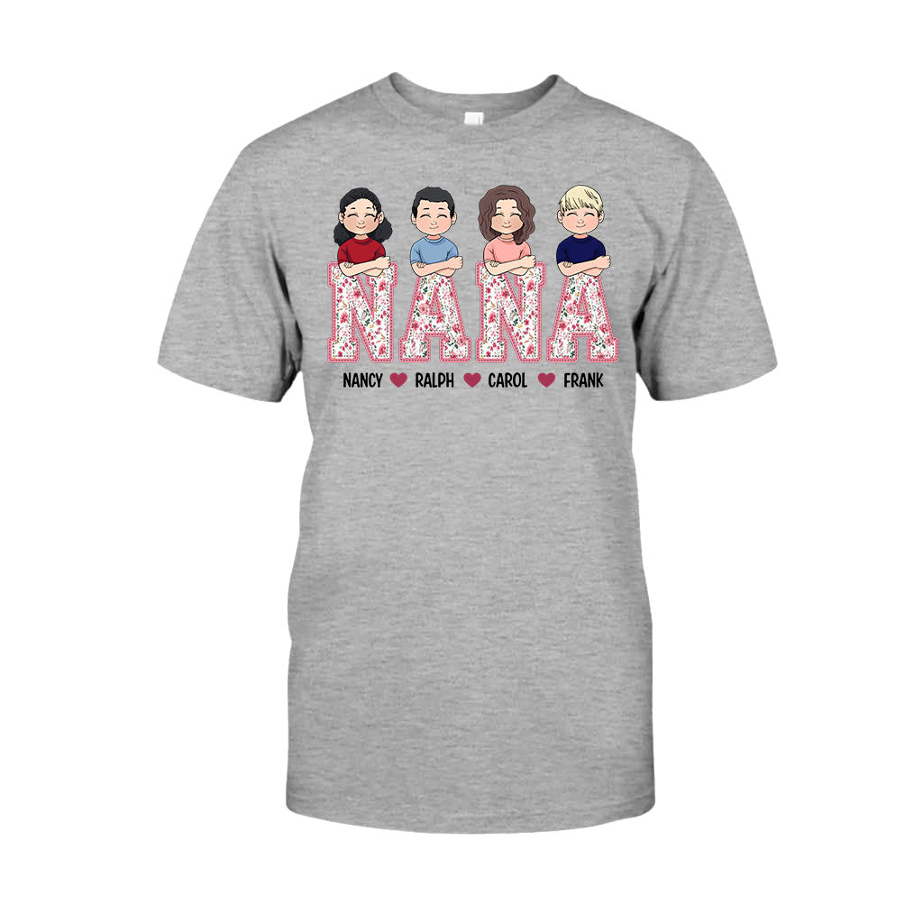 Nana Life - Personalized Mother's Day Grandma T-shirt and Hoodie