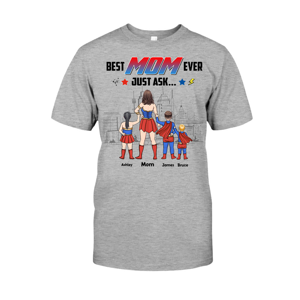 Supermom - Personalized Mother T-shirt and Hoodie