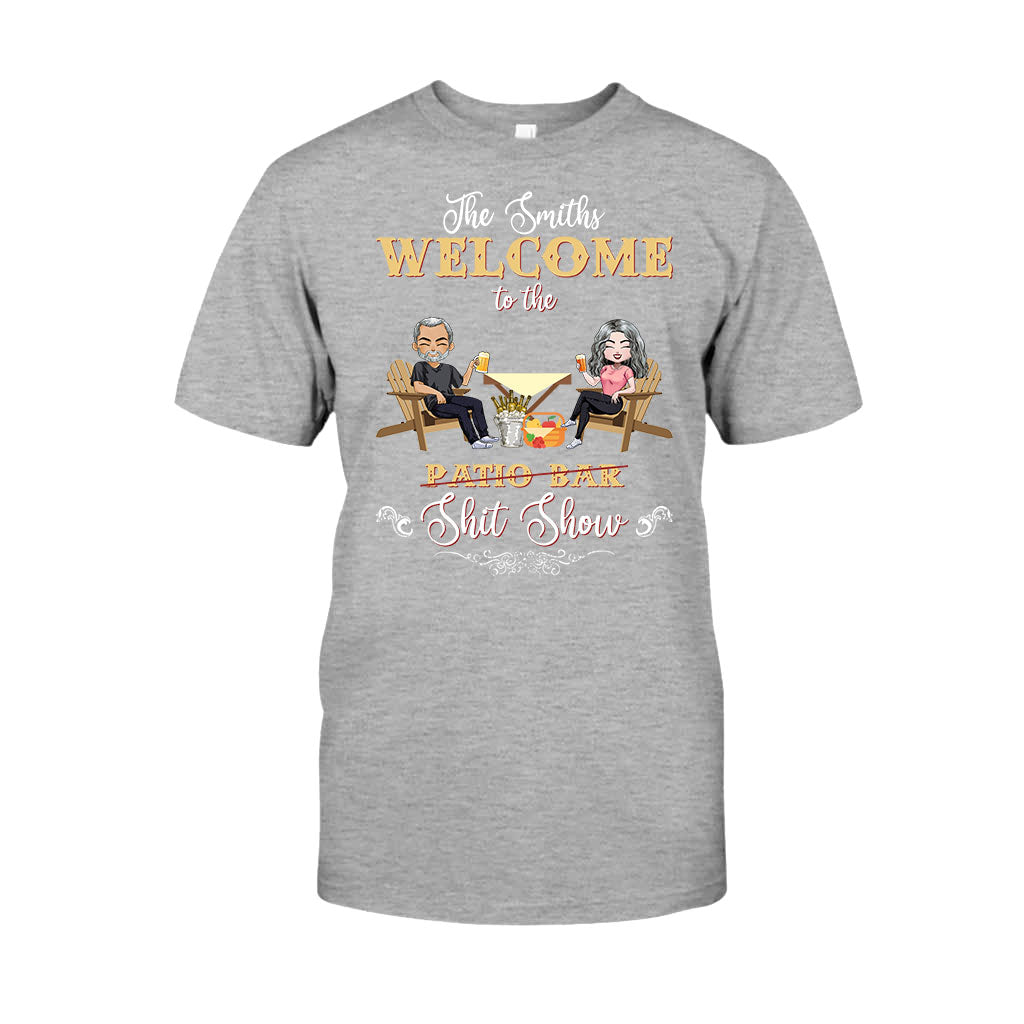 Welcome To The Shitshow - Personalized Backyard T-shirt and Hoodie