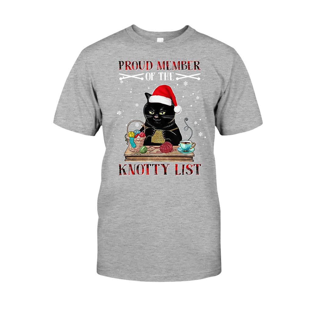Yes I'm On The Santa's Knotty List Knitting - T-shirt and Hoodie