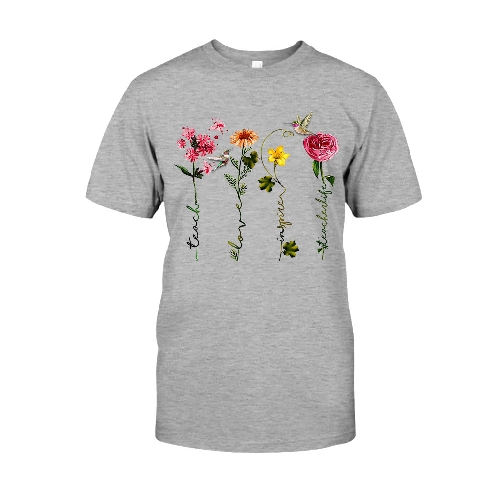 Teach Love Inspire - Personalized Teacher T-shirt and Hoodie
