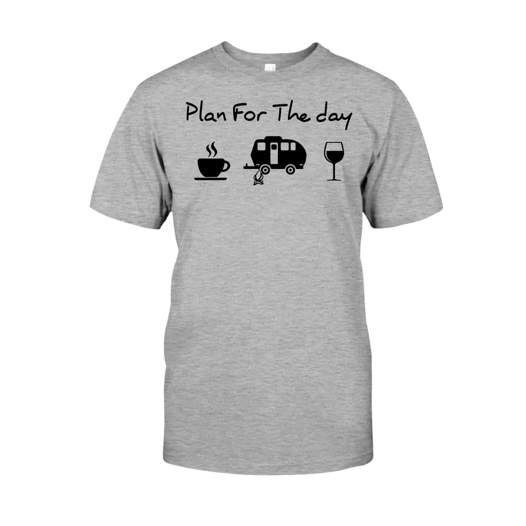 Plan For The Day - Camping T-shirt and Hoodie 112021