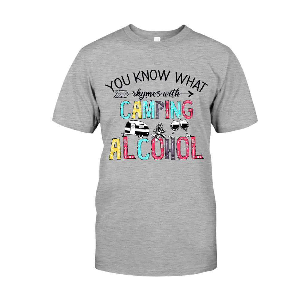 You Know What Rhymes With Camping - T-shirt and Hoodie 112021