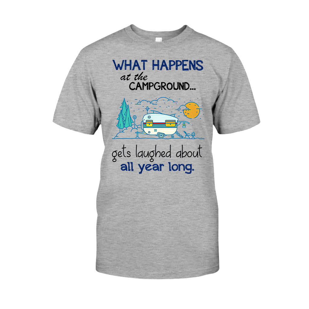 What Happens At The Campground - Camping T-shirt and Hoodie 112021