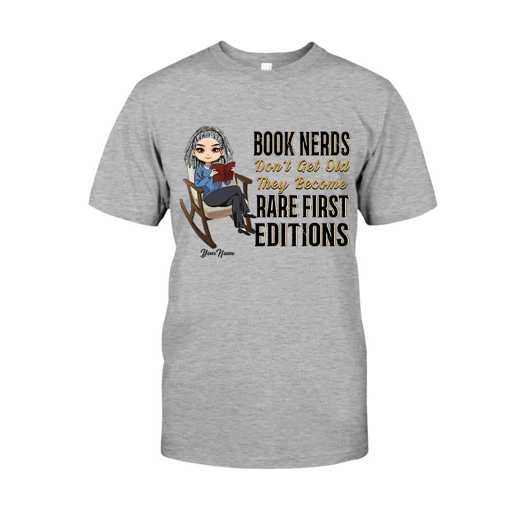 Book Nerds Don't Get Old - Personalized T-shirt and Hoodie