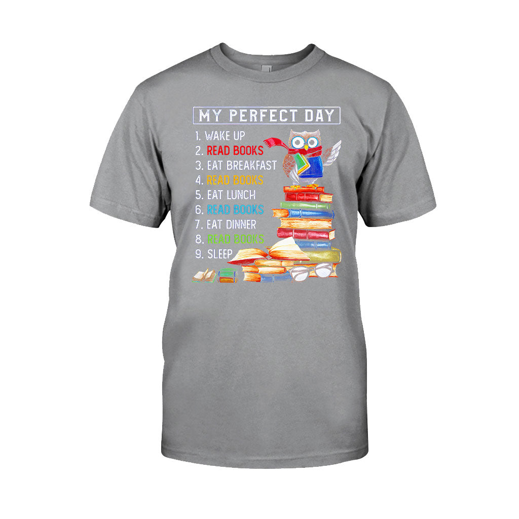 My Perfect Day - Book T-shirt And Hoodie 062021