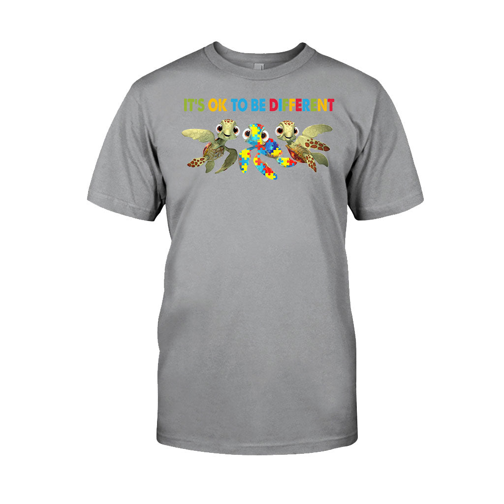 It's Ok To Be Different - Autism Awareness T-shirt And Hoodie 062021