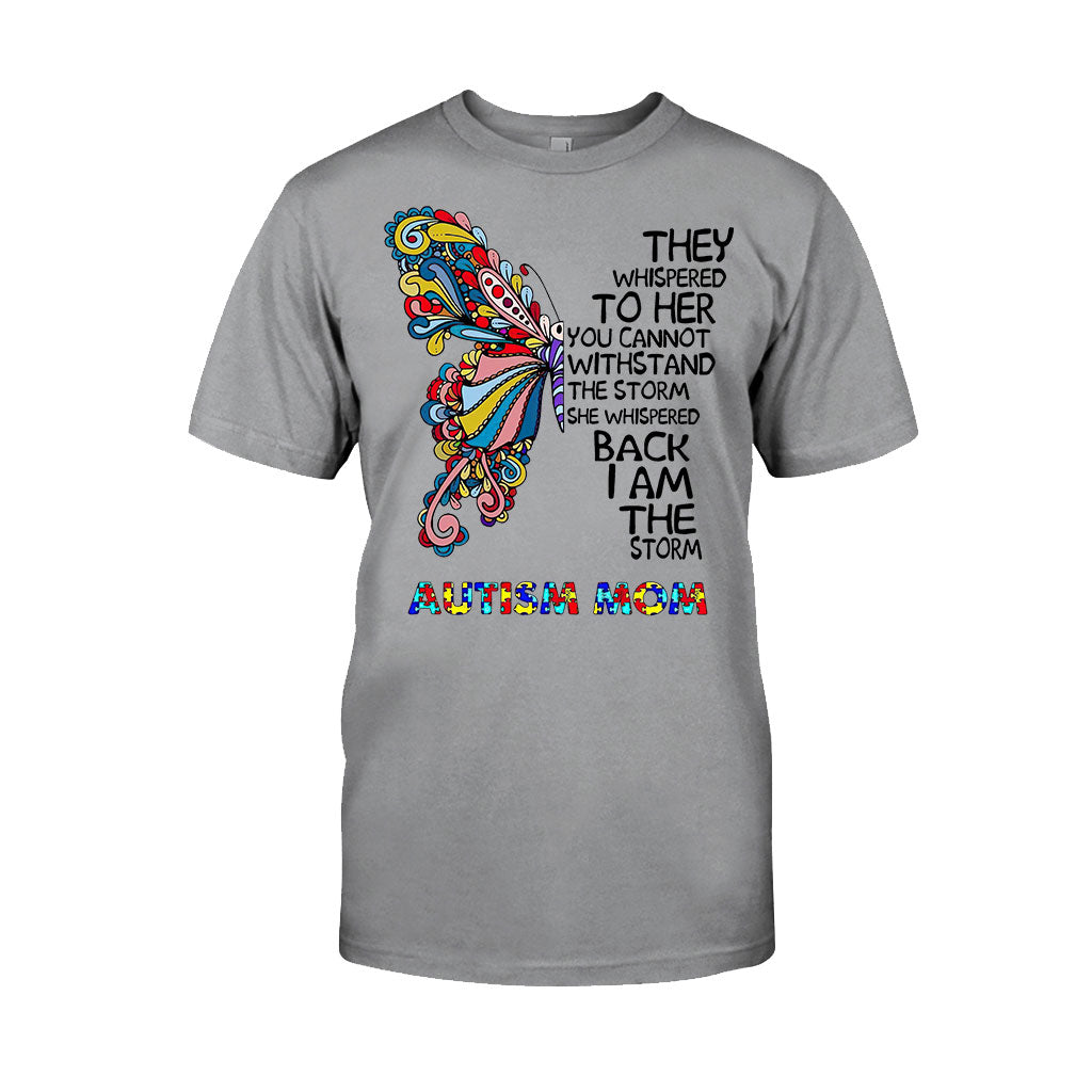 They Whispered To Her - Autism Awareness T-shirt And Hoodie 062021
