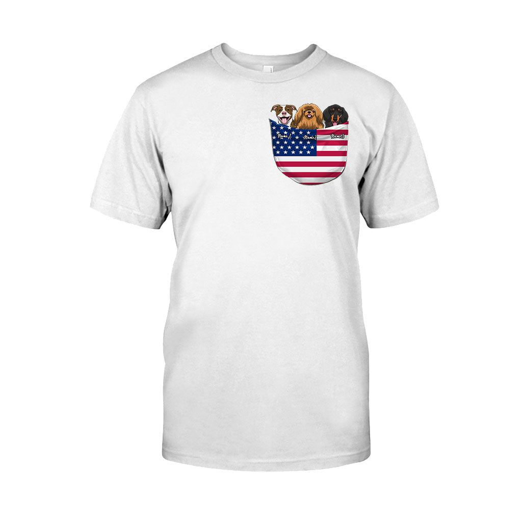 The 4th Of July - Personalized Independence Day Dog T-shirt and Hoodie