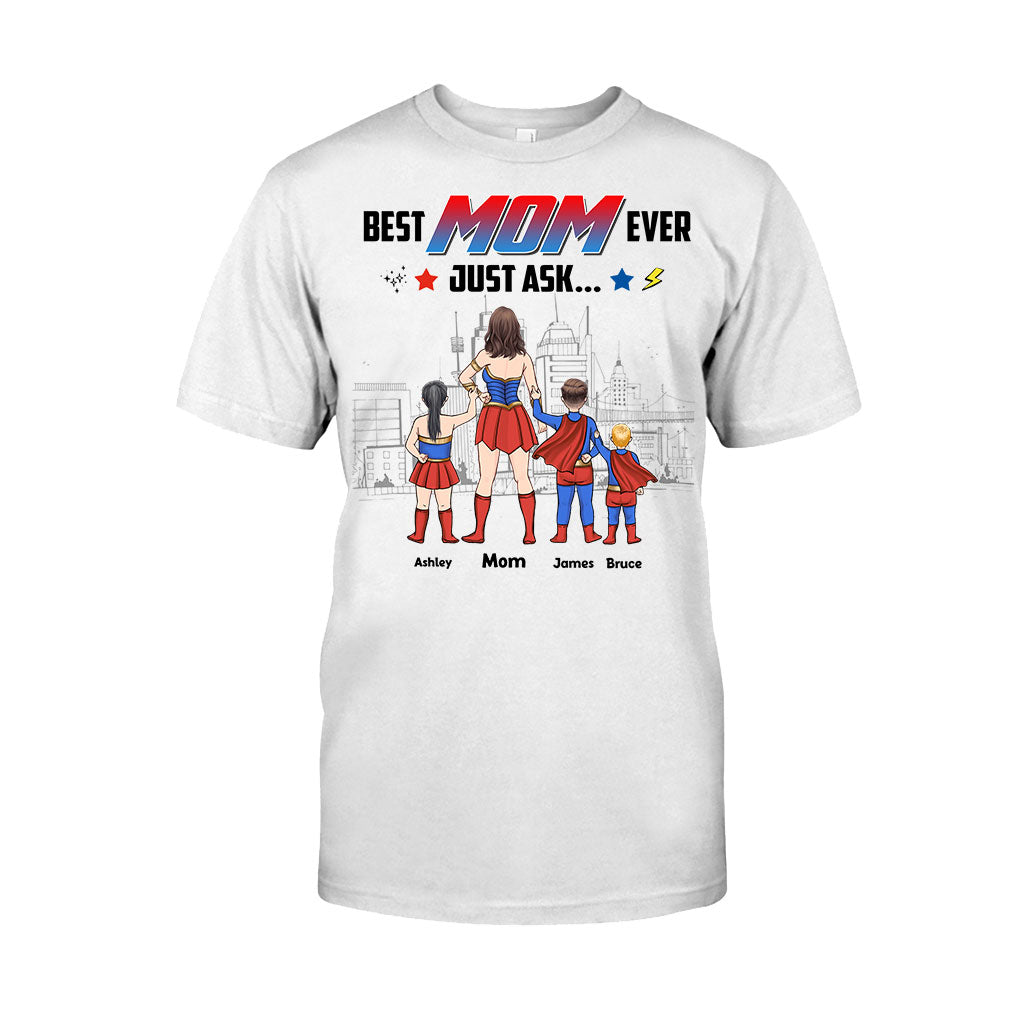 Supermom - Personalized Mother T-shirt and Hoodie