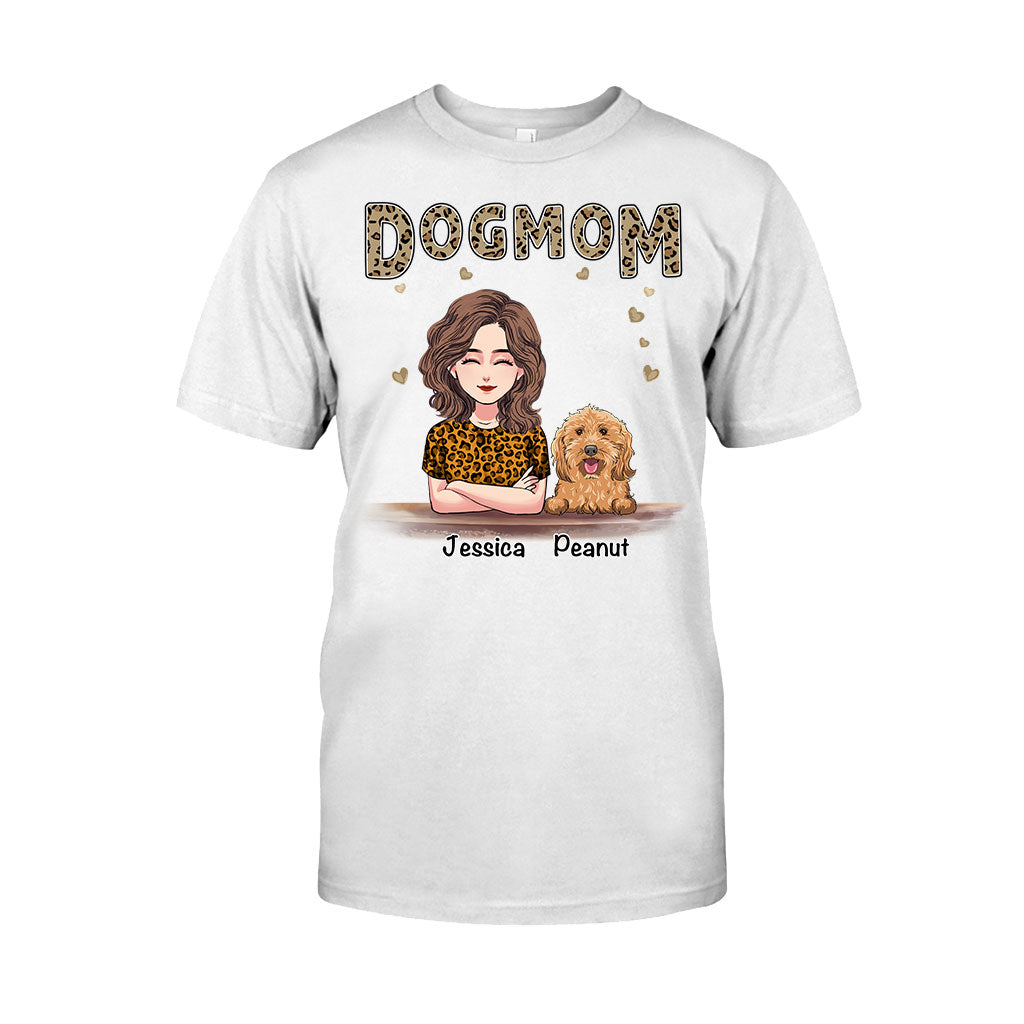 Dog Mom - Personalized Mother's day Dog T-shirt and Hoodie