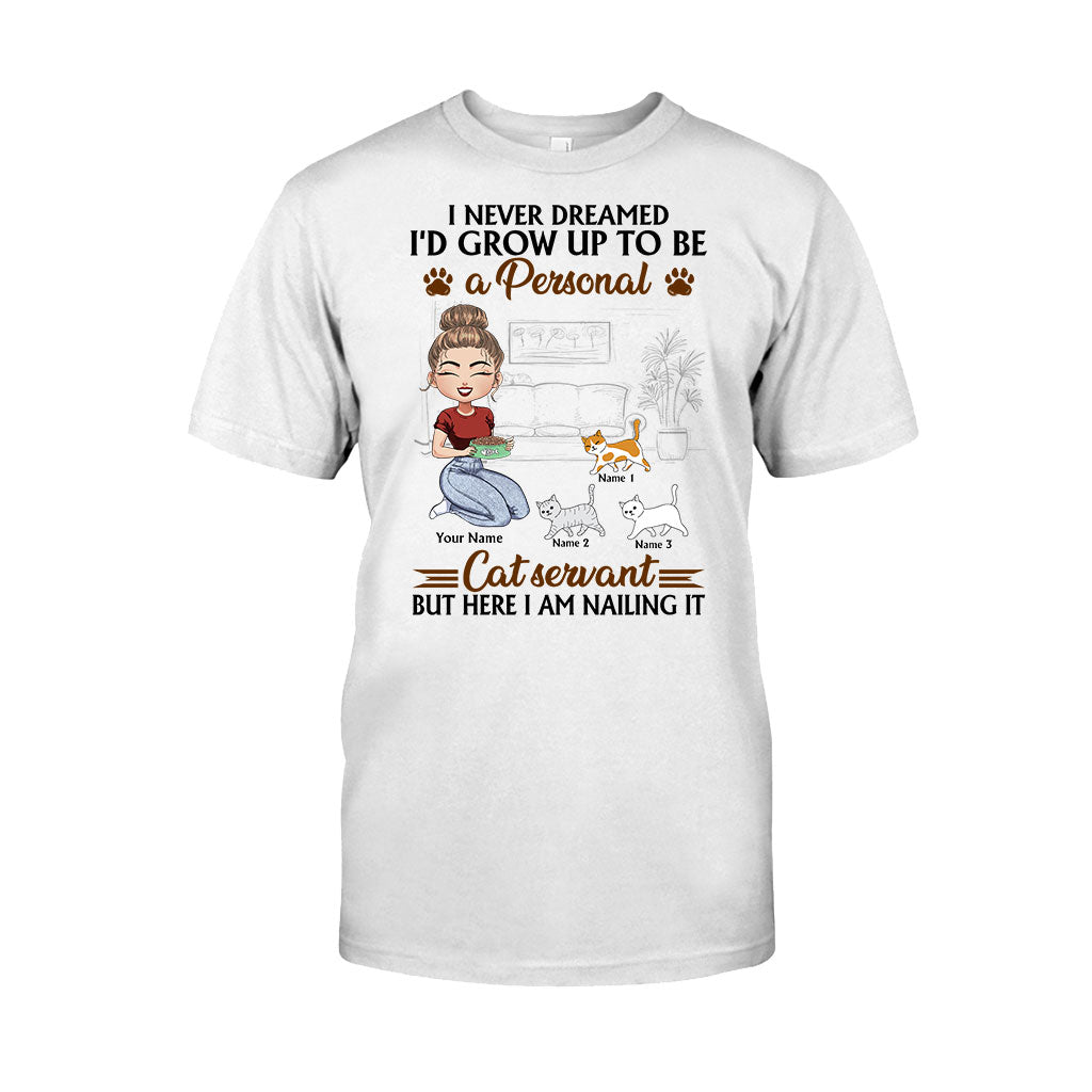 Personal Cat Servant - Personalized T-shirt and Hoodie
