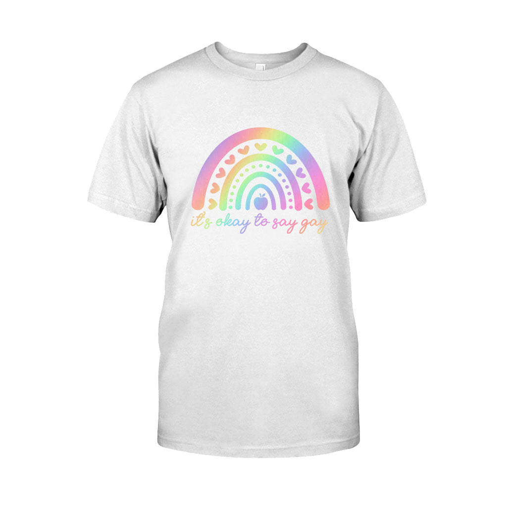 It's Okay To Say - Teacher T-shirt and Hoodie