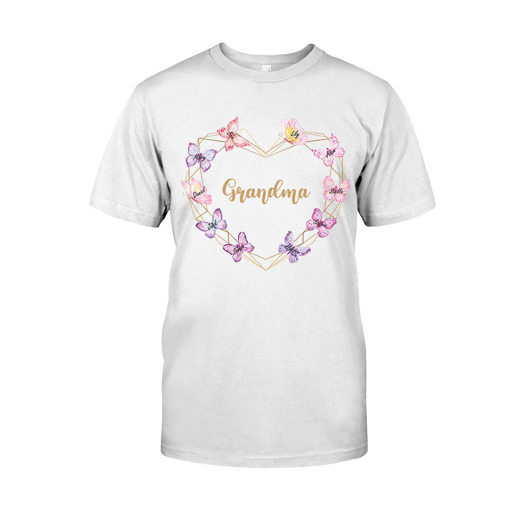 Grandma Mama - Personalized Mother's Day Grandma T-shirt and Hoodie