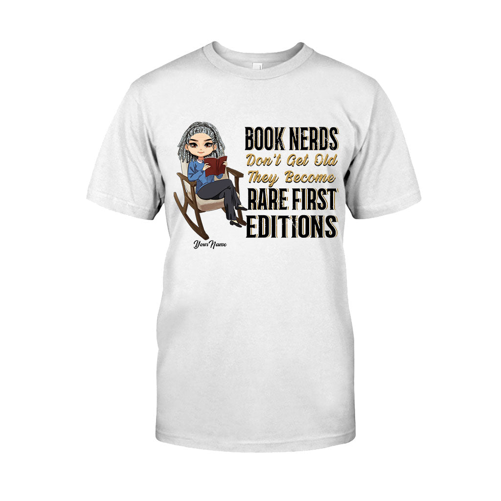 Book Nerds Don't Get Old - Personalized T-shirt and Hoodie